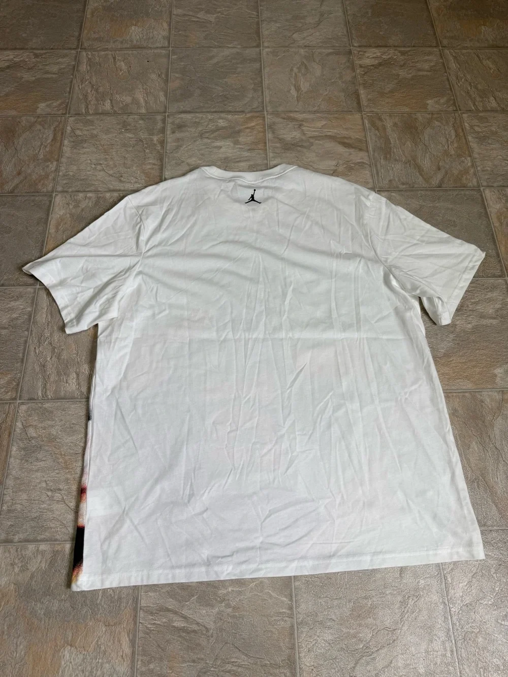 Air Jordan Dri Fit Graphic Tshirt Mens Size XLarge White HQ8966-100 NWT